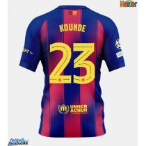 Barcelona Jules Kounde #23 Hjemmedrakt 2025-26 Kortermet